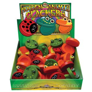 Clackers en bois – animaux