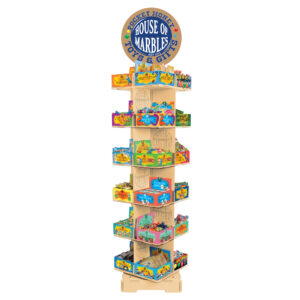 Présentoir Rotatif à 24 Étagères