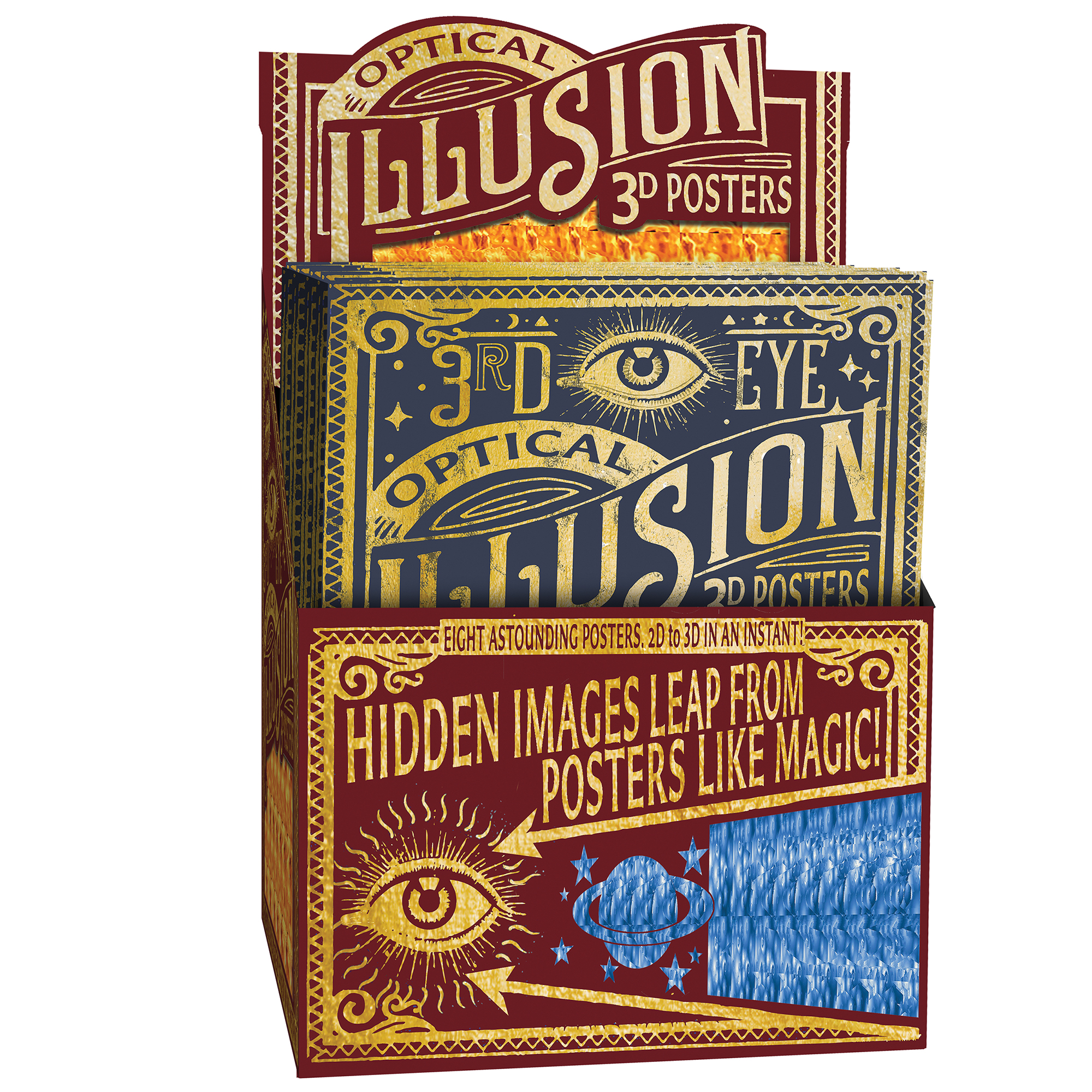Affiches 3D à illusions d'optique - Image 2