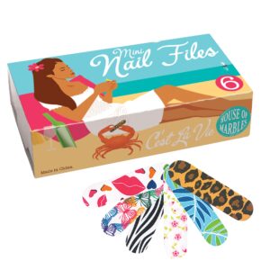 Présentoir de comptoir pour six mini limes à ongles