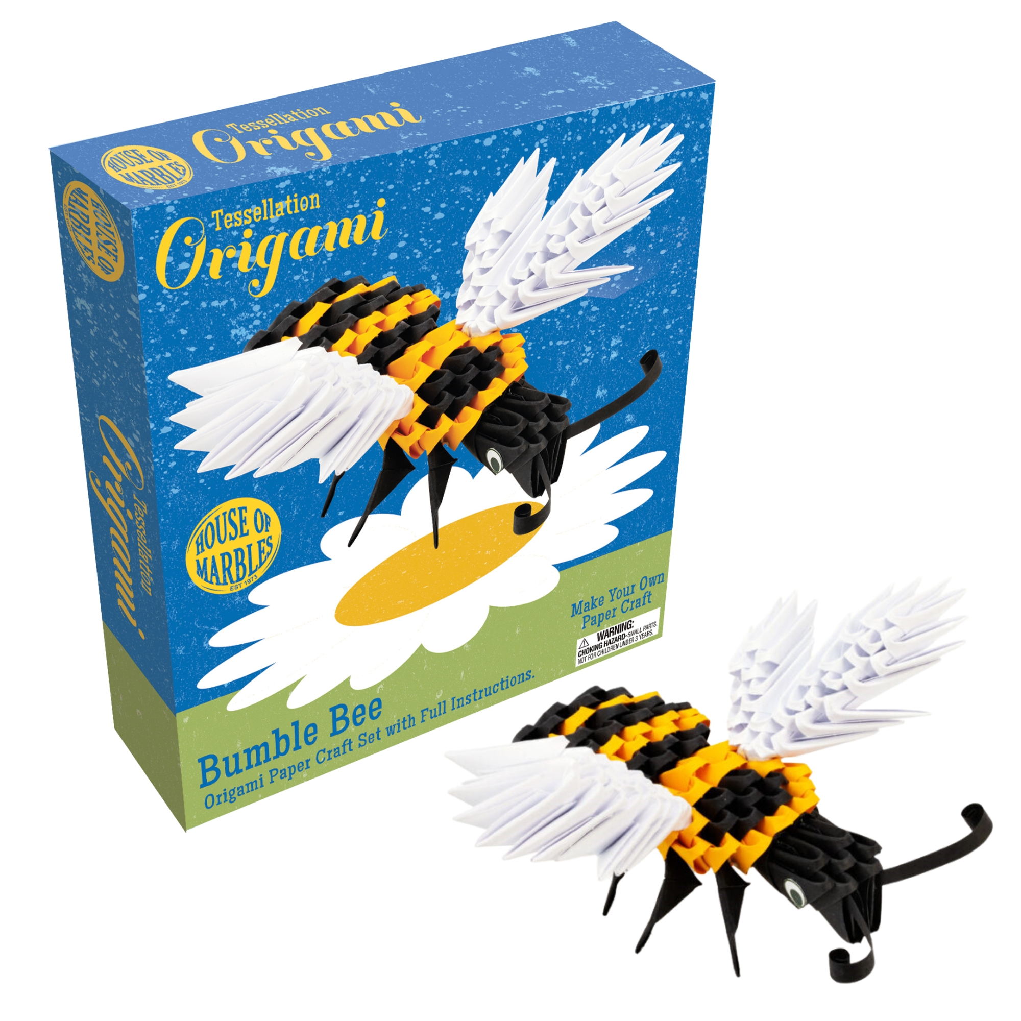 Set de papier origami – abeille