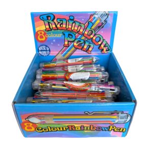 Stylo arc-en-ciel à 8 couleurs