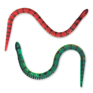 Serpents articulés en bois (assortis)