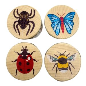 Yo-yos insectes en bois (assortis)