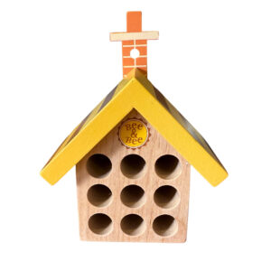 Maison à abeilles en bois