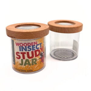 Bocal d’observation des insectes en bois