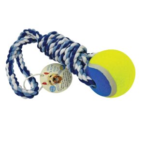 Jouet pour chien - balle et corde